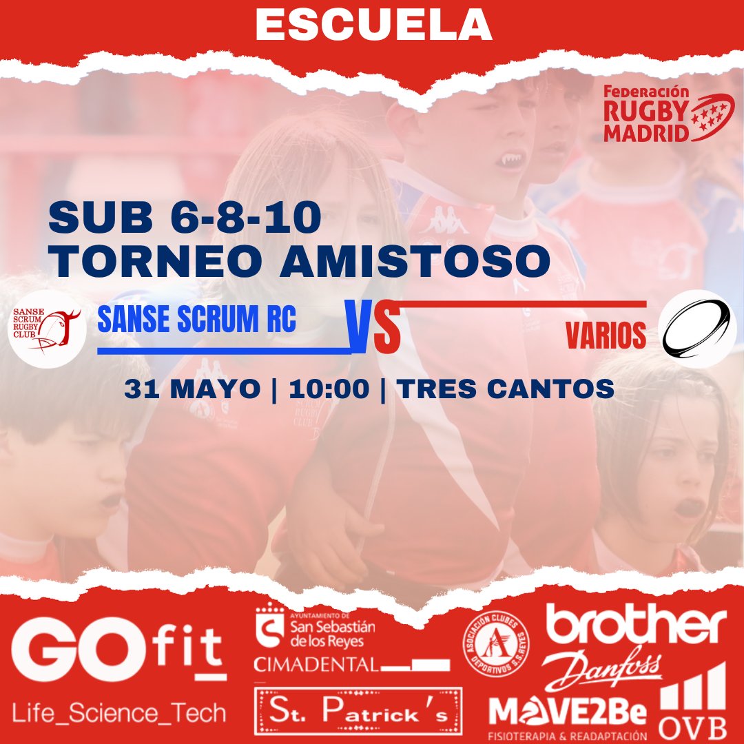 Sanse Scrum Rugby (@sanserugby) on Twitter photo 🏉SE ACERCA EL FINAL DE TEMPORADA🔥
Ya son pocas las oportunidades de ver a nuestros equipos en acción.
Todas las citas del fin de semana te las dejamos aquí⬆⬆⬆
❤️💙1, 2, 3... ¡¡SANSE SCRUM!!
#sanse #rugby <a href="/sansecomunica/">Ayuntamiento de San Sebastián de los Reyes</a> <a href="/acdssreyes/">ACDSSReyes</a> @gofit_es <a href="/sansedeporte/">Sanse Deporte</a> <a href="/RugbyMadrid/">Federación de Rugby de Madrid</a> 🏉SE ACERCA EL FINAL DE TEMPORADA🔥
Ya son pocas las oportunidades de ver a nuestros equipos en acción.
Todas las citas del fin de semana te las dejamos aquí⬆⬆⬆
❤️💙1, 2, 3... ¡¡SANSE SCRUM!!
#sanse #rugby <a href="/sansecomunica/">Ayuntamiento de San Sebastián de los Reyes</a> <a href="/acdssreyes/">ACDSSReyes</a> @gofit_es <a href="/sansedeporte/">Sanse Deporte</a> <a href="/RugbyMadrid/">Federación de Rugby de Madrid</a>