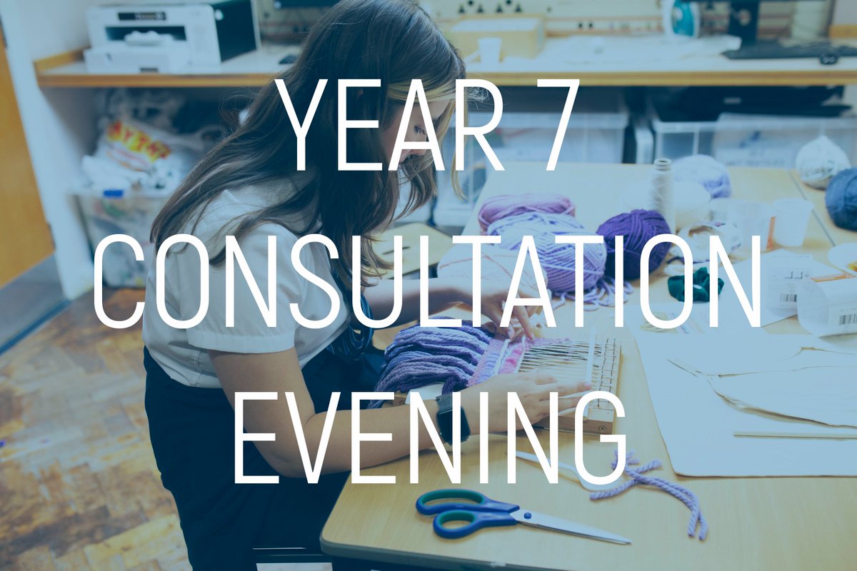 A reminder that Year 7 Consultation Evening appointments are available to book.
📅The evening will be held on Thursday 12 June from 3:45-6:45pm
📍Appointments are to be booked via Edulink but the evening will be an in-person event. 
🔒Booking closes on Tuesday 10 June 2025 at 6pm