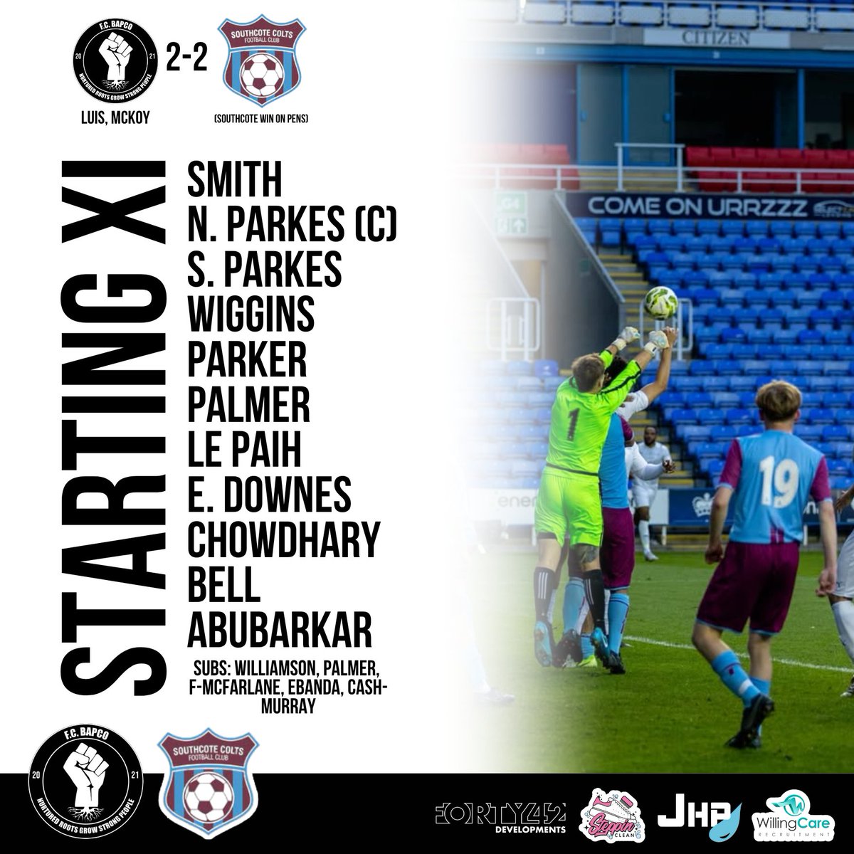 F.C. BAPCO (@fcbapco) on Twitter photo Playing catch up after the bank holiday weekend, but congratulations to Southcote forย securing the win on pensย Friday night!
A top game and a compliment to <a href="/RDGSundayLeague/">Reading Sunday League</a>. ๐ค
#UPTHEBAPCO Playing catch up after the bank holiday weekend, but congratulations to Southcote forย securing the win on pensย Friday night!
A top game and a compliment to <a href="/RDGSundayLeague/">Reading Sunday League</a>. ๐ค
#UPTHEBAPCO