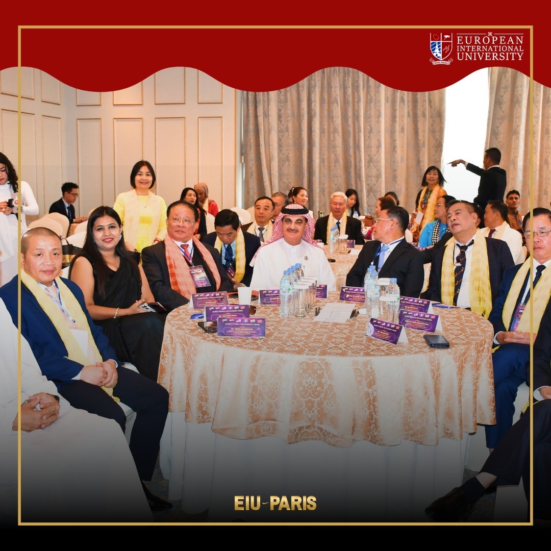 PARIS_EIU's tweet photo. “There are no goodbyes for us. Wherever you are, you will always be in my heart.” — Mahatma Gandhi
Recent Awards and Recognition Ceremony by European International University-Paris
#eiuparis #convocationvideo #convocation #internationaleducation #ceremony #event #finalday https://t.co/ZDA0sZOoNO
