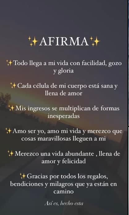 ✨✨✨✨ AFIRMA ✨✨✨✨✨
#FelizMartes 
#BuenosDías 
#FraseDelDía
