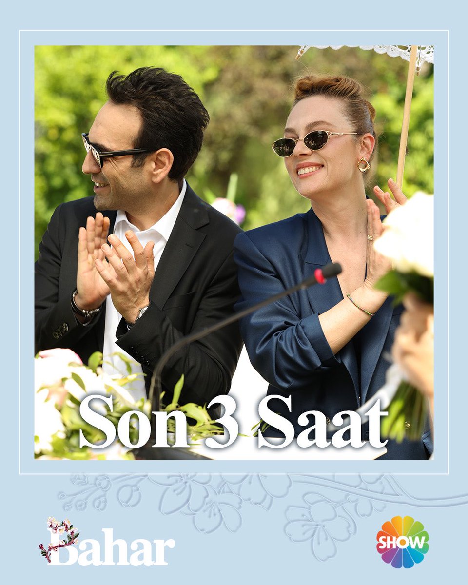 Son hazırlıklar tamamsa, büyük akşam için geri sayımı başlatalım: 3 SAAT sonra sezon finaliyle <a href="/ShowTV/">Show TV</a>’deyiz! 🤩✨
#Bahar <a href="/mfyapimtv/">MF YAPIM</a>