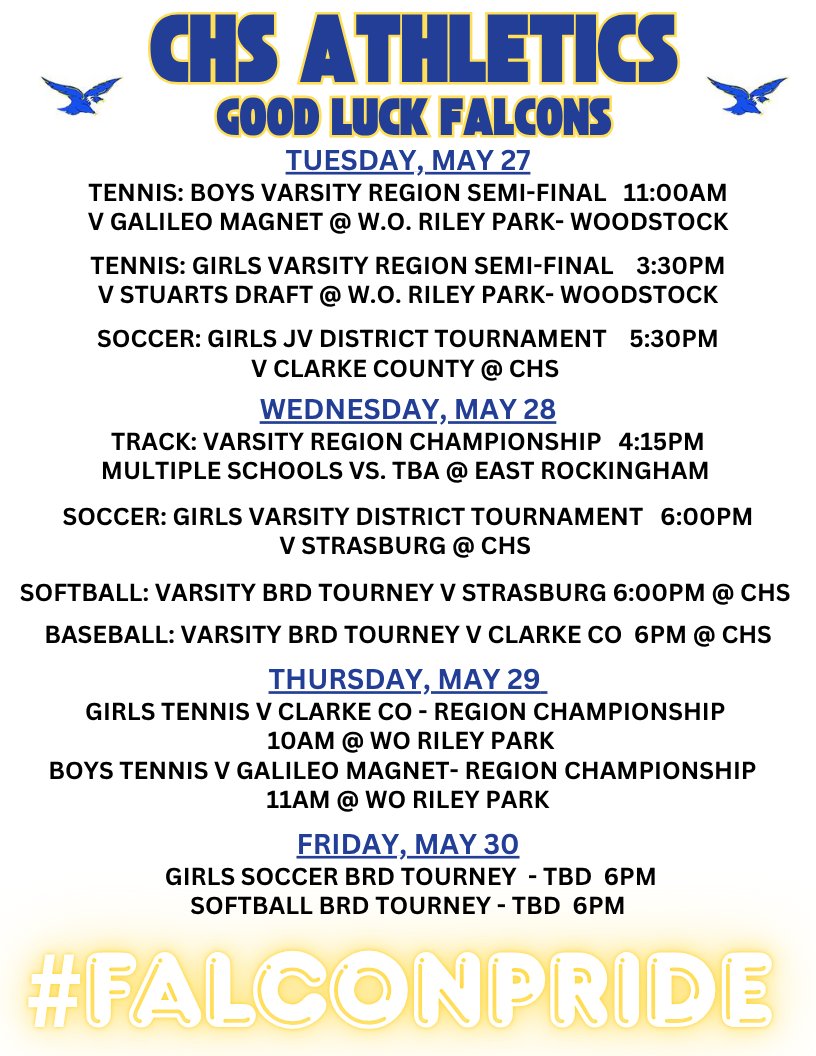 Central Falcons Athletics (@chsfalconsports) on Twitter photo 