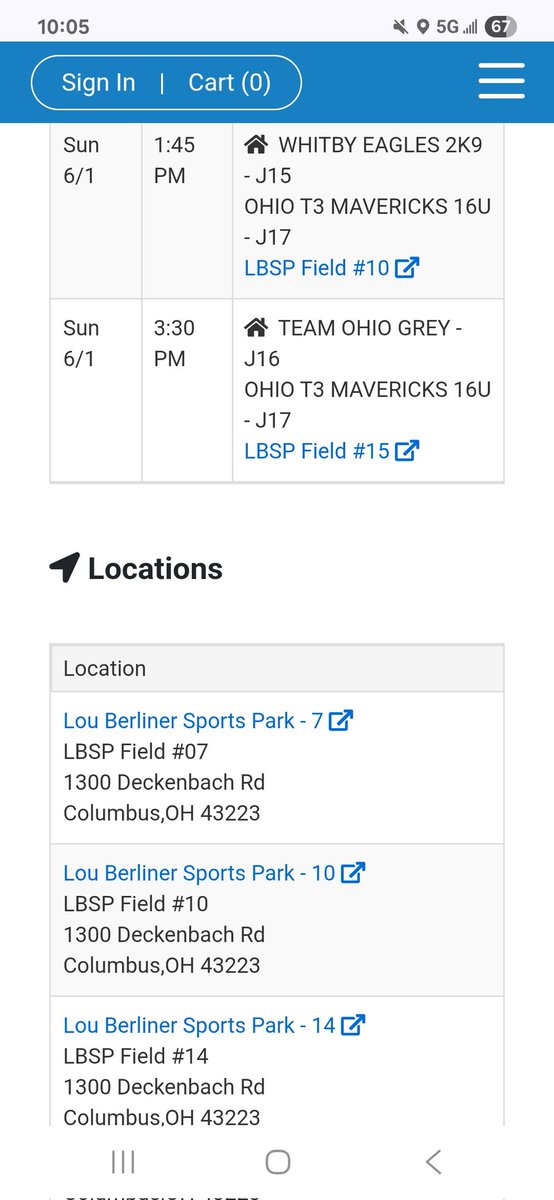 Due to the HS softball running late this spring with district/regional games, we're short of players and need a C/UTL player to help us out this weekend in Columbus at Cap City Showdown, 16u division. Please text me if you're available. 440-864-1055