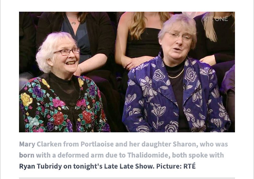 “Everyone knows that healing only properly begins with an apology. Even sixty years of trauma can be erased by a heartfelt ‘sorry’. To refuse one is to extend the trauma, the hurt, the feeling of exclusion indefinitely” Mary Clarken, 95 years old today, Thalidomide Mother.