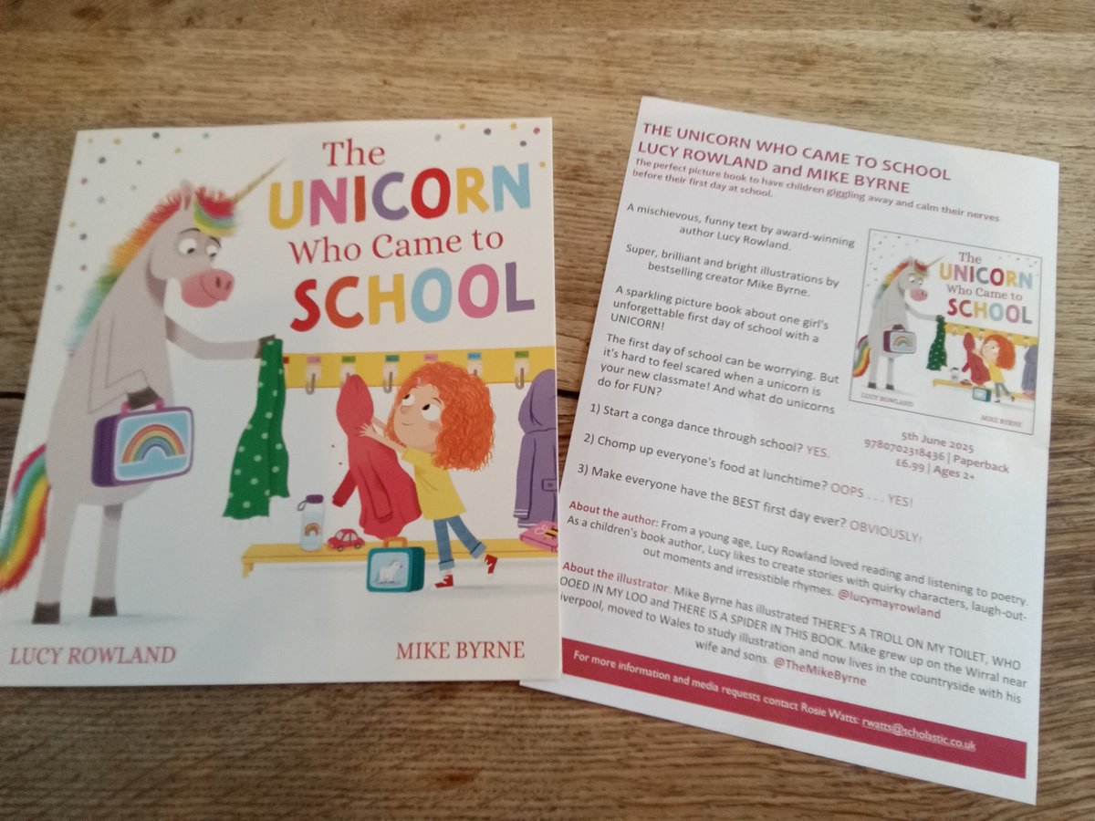 TL9346💙 (@tlander93) on Twitter photo @scholastic <a href="/lucymayrowland/">Lucy Rowland</a> #MikeByrne #TheUnicornWhoCameToSchool Out 5th June. How fun would it be to have a unicorn at school with you on uour first day? Well, unless the unicorns idea of fun isn't exactly what expected at school! @scholastic <a href="/lucymayrowland/">Lucy Rowland</a> #MikeByrne #TheUnicornWhoCameToSchool Out 5th June. How fun would it be to have a unicorn at school with you on uour first day? Well, unless the unicorns idea of fun isn't exactly what expected at school!