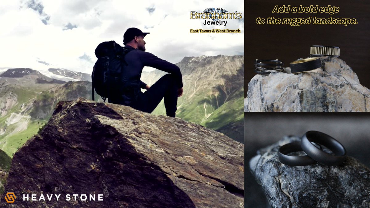 branhamsjewelry's tweet image. Rugged Meets Rebel: Add a Bold Edge to the Wild #heavystone #Ring #mensgift #MensWorlds