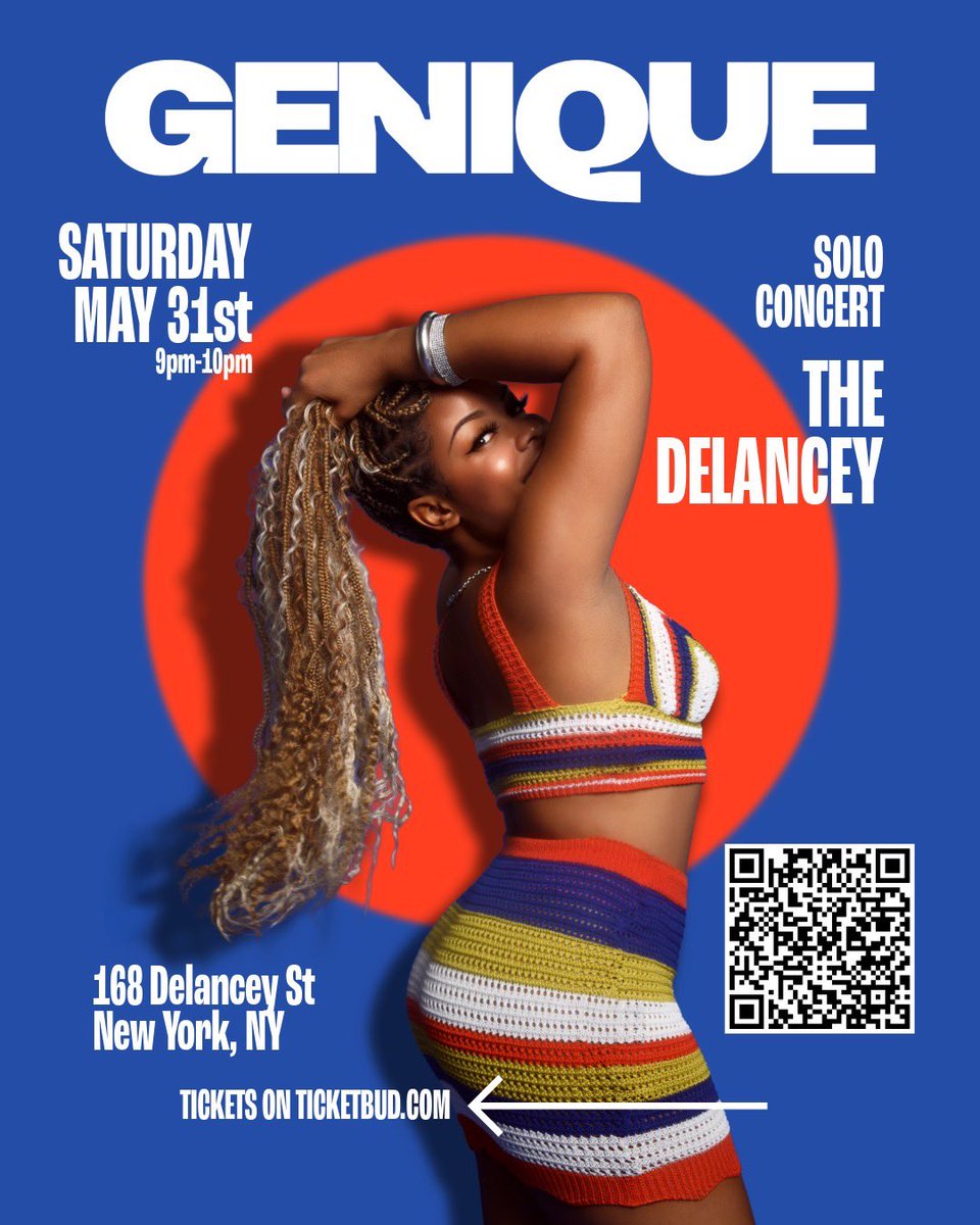 This Saturday!! Come enjoy yourself at my Solo concert 💃🏽💃🏽💃🏽 ticketbud.com/events/5a875c0…