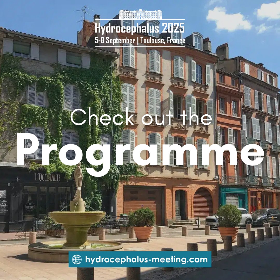 🔔 The Detailed #Programme for the #Hydrocephalus 2025 World Congress is now available! Join us now for high-quality sessions and get the chance to connect with esteemed scientists and professionals from diverse backgrounds.
Check out the programme here:
🔗hydrocephalus-meeting.com/detailed-progr…