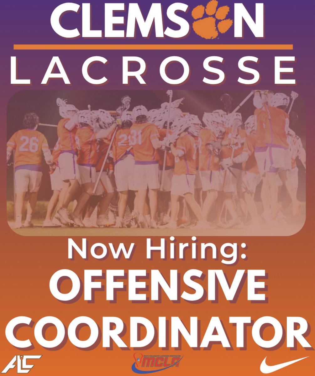 🚨WE ARE HIRING🚨

We are looking for a new offensive Coordinator this upcoming 2025-2026 season.

Apply using the link below:
funny-hovercraft-8ec.notion.site/Clemson-Club-L…