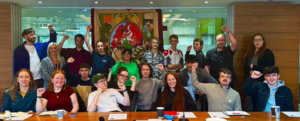 Shout out to everyone who made it down to Cardiff today for the first day of the national Hospitality Combine. 

Great to see hospitality reps and members from across the UK coming together for training and to make plans for campaigns to address the issues facing their sector.