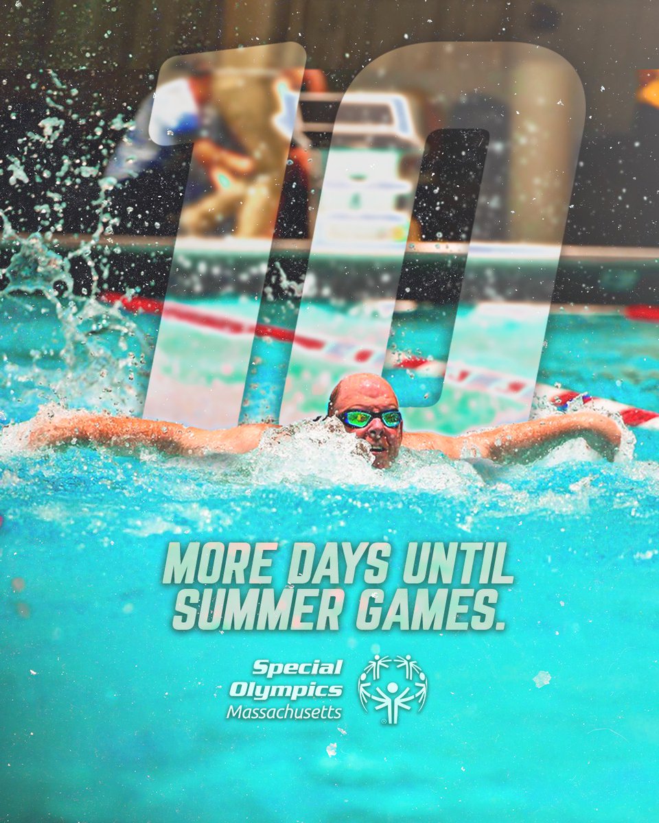 SpOlympicsMA's tweet photo. 🔥 10 DAYS TO GO 🔥
Get ready for the biggest, most inclusive weekend of the year! Summer Games hits @harvardcrimson June 6–8 and we’re counting down the days ⏳ #SummerGamesMA #ChooseToInclude #10DayCountdown https://t.co/GcC66QEfOb