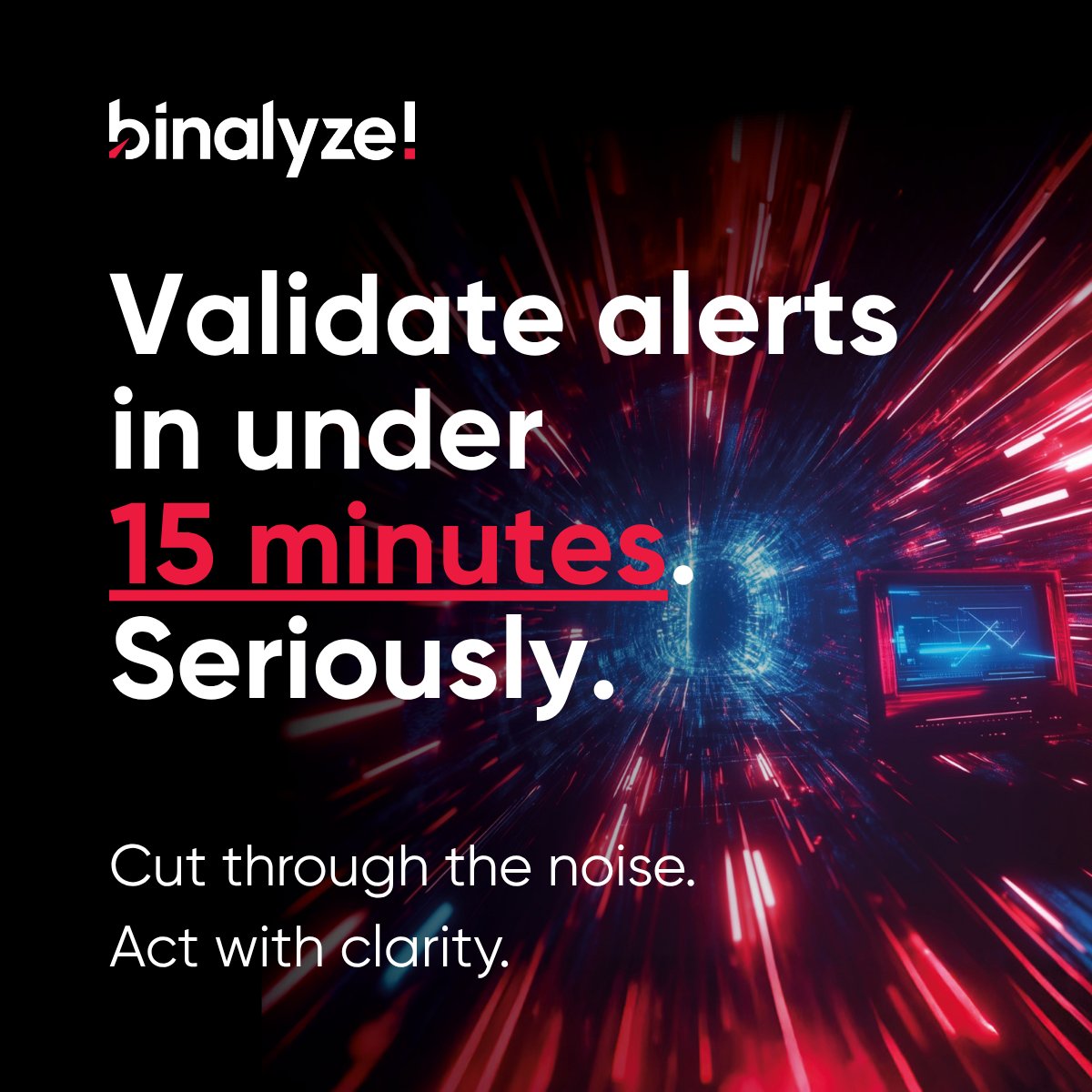 SOC teams are overwhelmed—by noise.
Binalyze AIR slashes alert validation time to under 15 minutes with forensic clarity.

Less noise. More action.

👉  binalyze.com/use-case/alert…

#CyberResilience #AlertTriage #SOC #DFIR #IncidentRespons