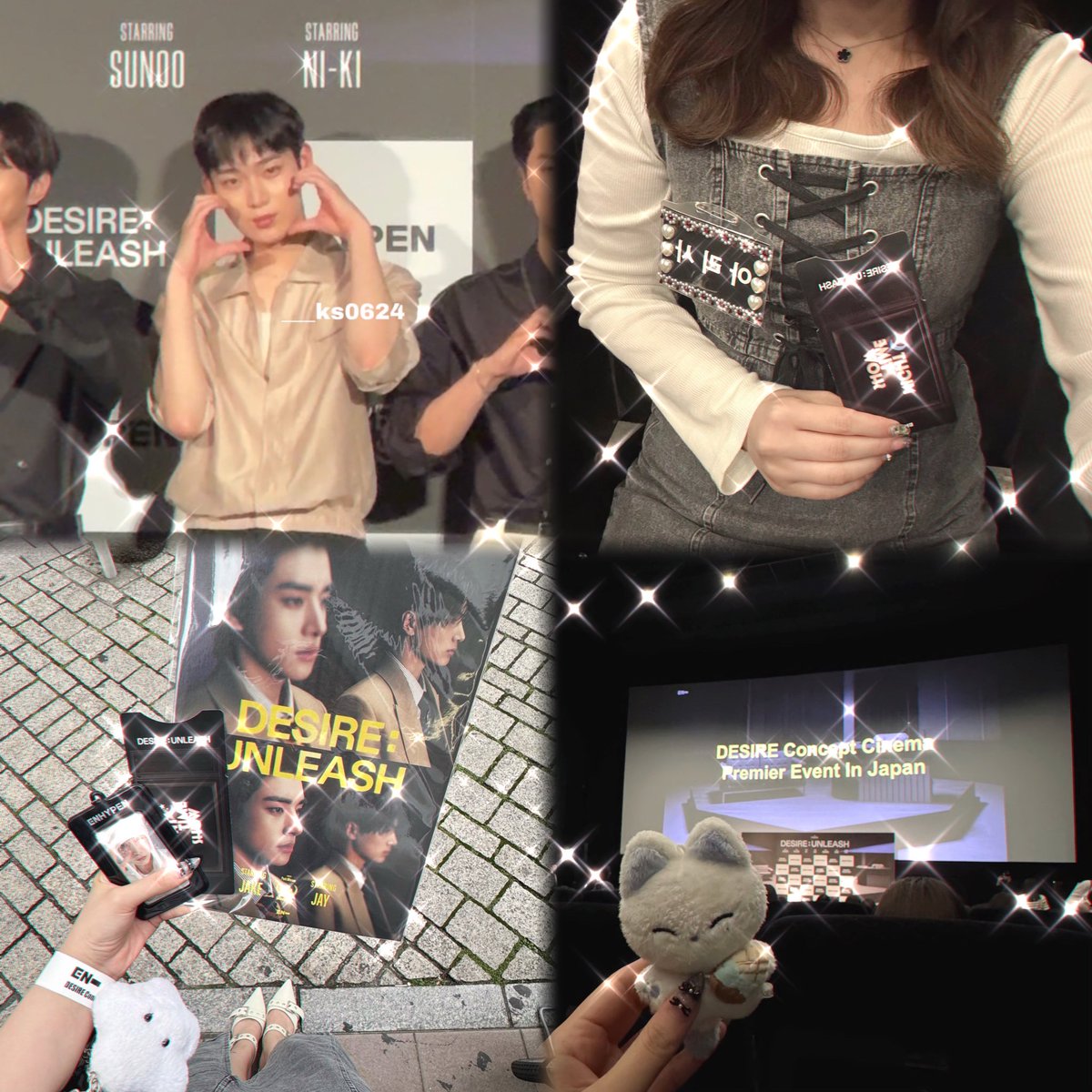 ___ks0624's tweet photo. 250527  𝐃𝐄𝐒𝐈𝐑𝐄 𝐂𝐨𝐧𝐜𝐞𝐩𝐭 𝐂𝐡𝐢𝐧𝐞𝐦𝐚 𝐏𝐫𝐞𝐦𝐢𝐞𝐫 𝐄𝐯𝐞𝐧𝐭 𝐈𝐧 𝐉𝐚𝐩𝐚𝐧♡̷̷̷𓈒𓂂✧︎

久しぶりの至近距離だから緊張しまくりт т ソヌめちゃくちゃ見てくれる上に反応も何回もくれて50分間ずっっっと幸せだった😭🩷ྀི しかも私の大大好きな笑顔向けてくれて滝涙😭好好好 https://t.co/JdNqyQp3WF