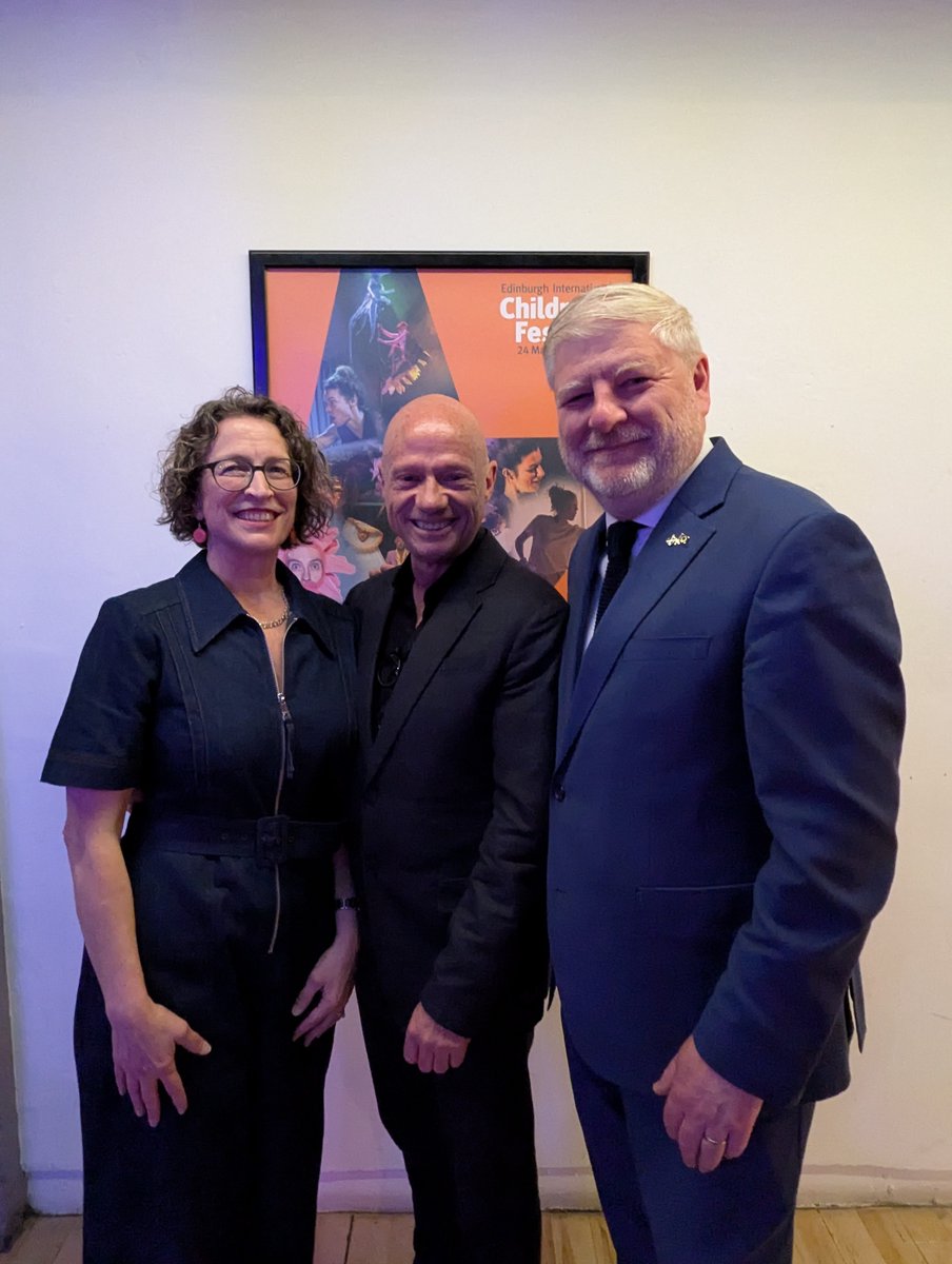 Scot Gov Culture (@culturescotgov) on Twitter photo Culture Secretary <a href="/AngusRobertson/">Angus Robertson</a> was pleased to celebrate the launch of the 35th Edinburgh International Children’s Festival (May 24 – June 1), with this year's shows supported by £110,000 from <a href="/scotgov/">Scottish Government</a>'s EXPO fund.
See what's on ▶️ imaginate.org.uk/festival/whats… Culture Secretary <a href="/AngusRobertson/">Angus Robertson</a> was pleased to celebrate the launch of the 35th Edinburgh International Children’s Festival (May 24 – June 1), with this year's shows supported by £110,000 from <a href="/scotgov/">Scottish Government</a>'s EXPO fund.
See what's on ▶️ imaginate.org.uk/festival/whats…