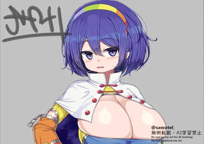ファンティアに投稿しました!「むちむち千亦ちゃん(東方)」  