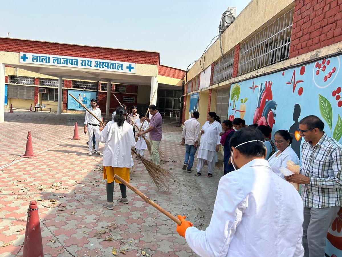 Cleanliness Drive at LLR Hospital in RCF Kapurthala during World Environment Day Campaign-2025