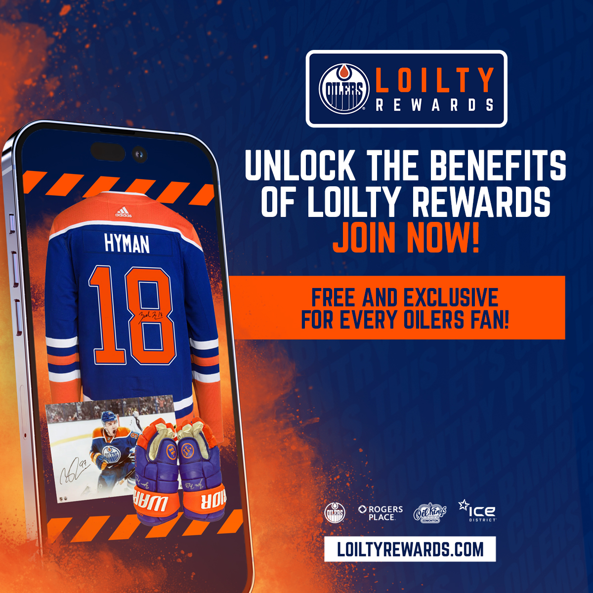 GAME DAY 🏒
Sign up for LOILTY Rewards with code CP-HA to get 800 bonus points. Help us earn Oilers prizes to support our work—and get rewarded too! join.loiltyrewards.com/CP-HA
