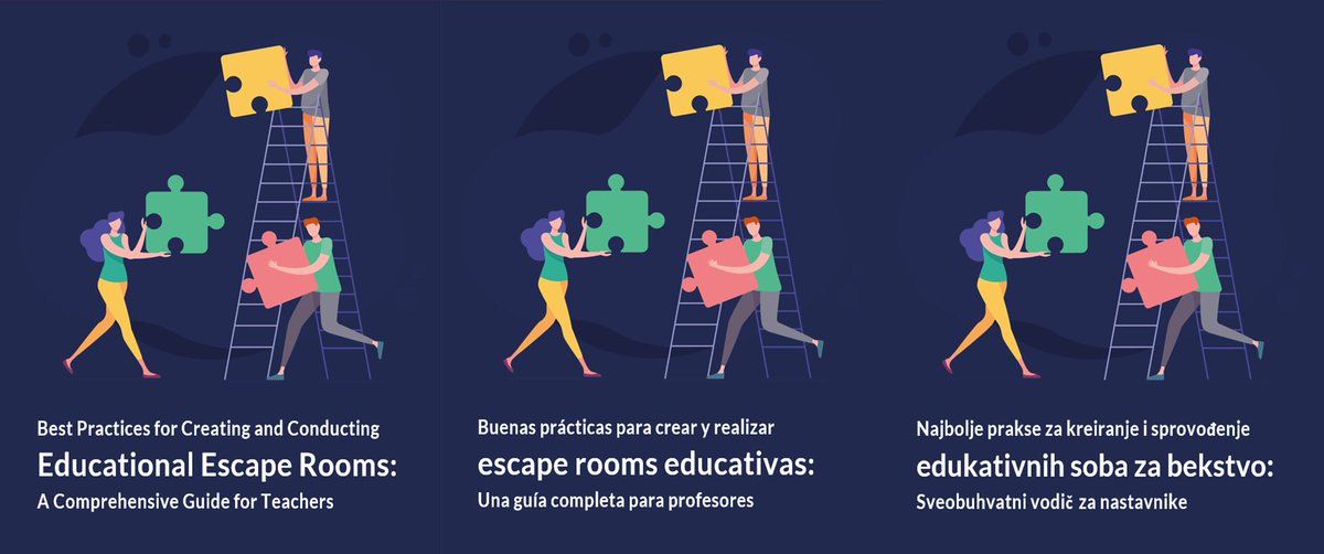 🔄 New &amp; improved!
Our revised guide to Educational Escape Rooms is out now!
✨ Clearer, more practical, &amp; packed with tools for teachers.
📘 EN, ES &amp; SR versions available!
📥 Download: iglue.dit.upm.es/iglue-project/
#IGLUEProject #GameBasedLearning #EdTech

<a href="/UNIRuniversidad/">Universidad Internacional de La Rioja (UNIR)</a>