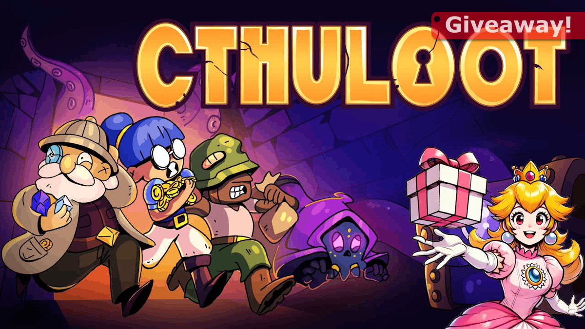 Nindie Spotlight (@nindiespotlight) on Twitter photo It's time for another #Switch #Giveaway, this time for the puzzles and perils you can enjoy with your friends in #CTHULOOT from <a href="/pixelnest/">Pixelnest Studio - Releasing CTHULOOT💎🐙</a>!
To enter:
- Like and Follow!
- Retweet!
Bonus chance: What are your favorite local multiplayer #IndieGames?!?!
Drawing 5/30! It's time for another #Switch #Giveaway, this time for the puzzles and perils you can enjoy with your friends in #CTHULOOT from <a href="/pixelnest/">Pixelnest Studio - Releasing CTHULOOT💎🐙</a>!
To enter:
- Like and Follow!
- Retweet!
Bonus chance: What are your favorite local multiplayer #IndieGames?!?!
Drawing 5/30!