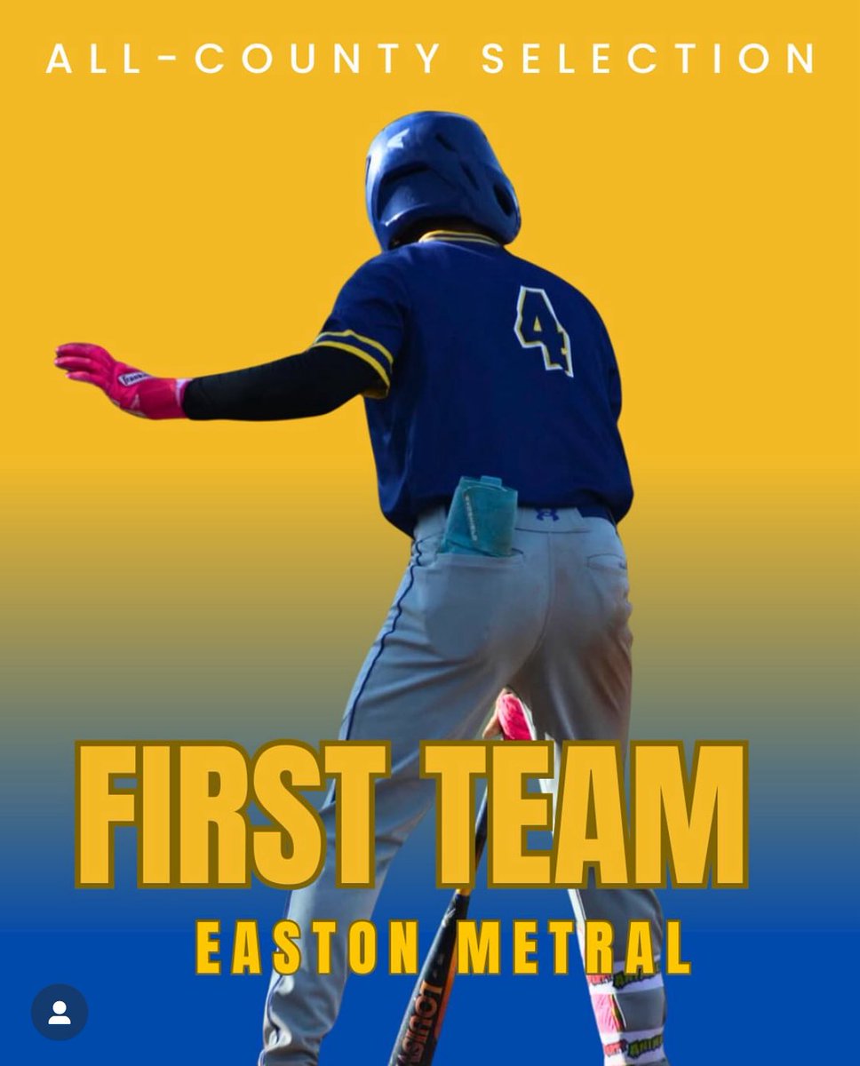 EastonMetral's tweet image. Glad to be selected first team all county and conference. @PrepBaseballMD @XposureBSB @Xposure_Sports @trey_pearce12 @PULionsBaseball