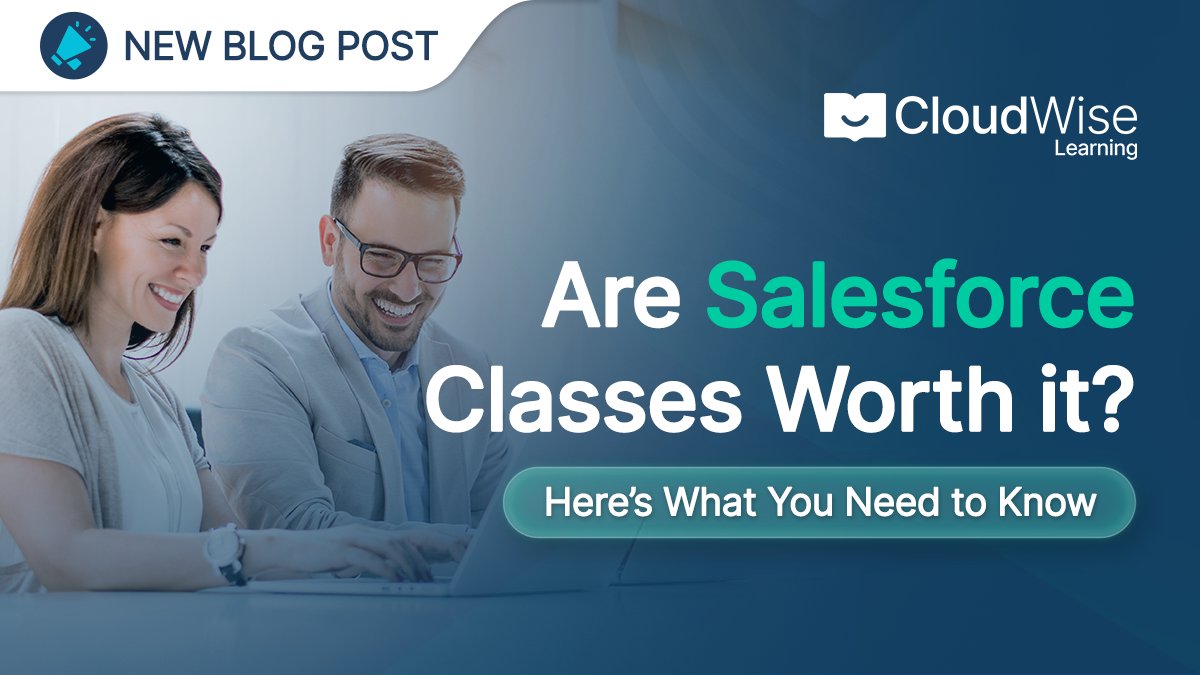 wmastrangelo's tweet image. Not sure if Salesforce classes are worth it? Our latest blog breaks down its benefits and value.

📖 Read the full story here: hubs.ly/Q03n-VX10

#SalesforceTraining #SalesforceCertification #SalesforceCareers #CloudWiseLearning