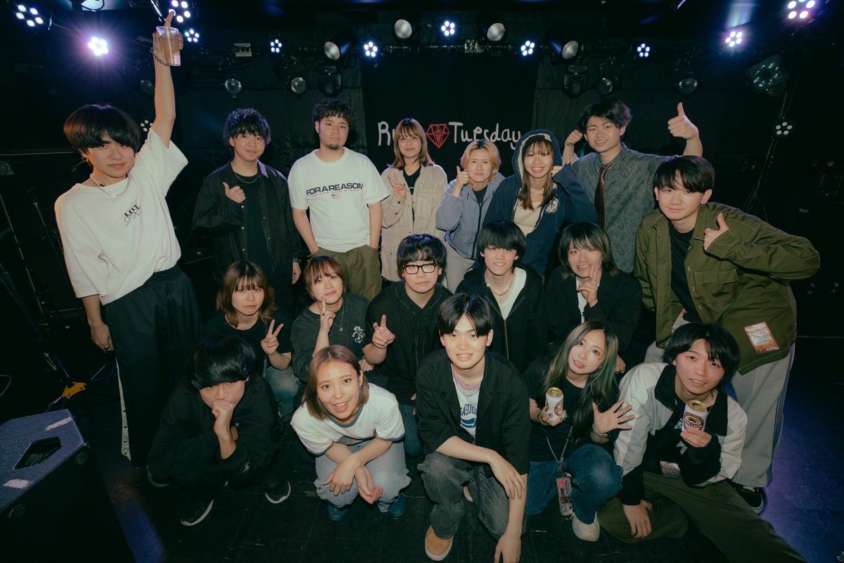 RubyTuesday_HOT's tweet image. - ̀͏̗ Ruby Tuesday 61 ́͏̖-
@新代田FEVER
本日はご来場ありがとうございました
次回のRuby Tuesdayも引き続きよろしくお願いします!🔥
phot by @shespool