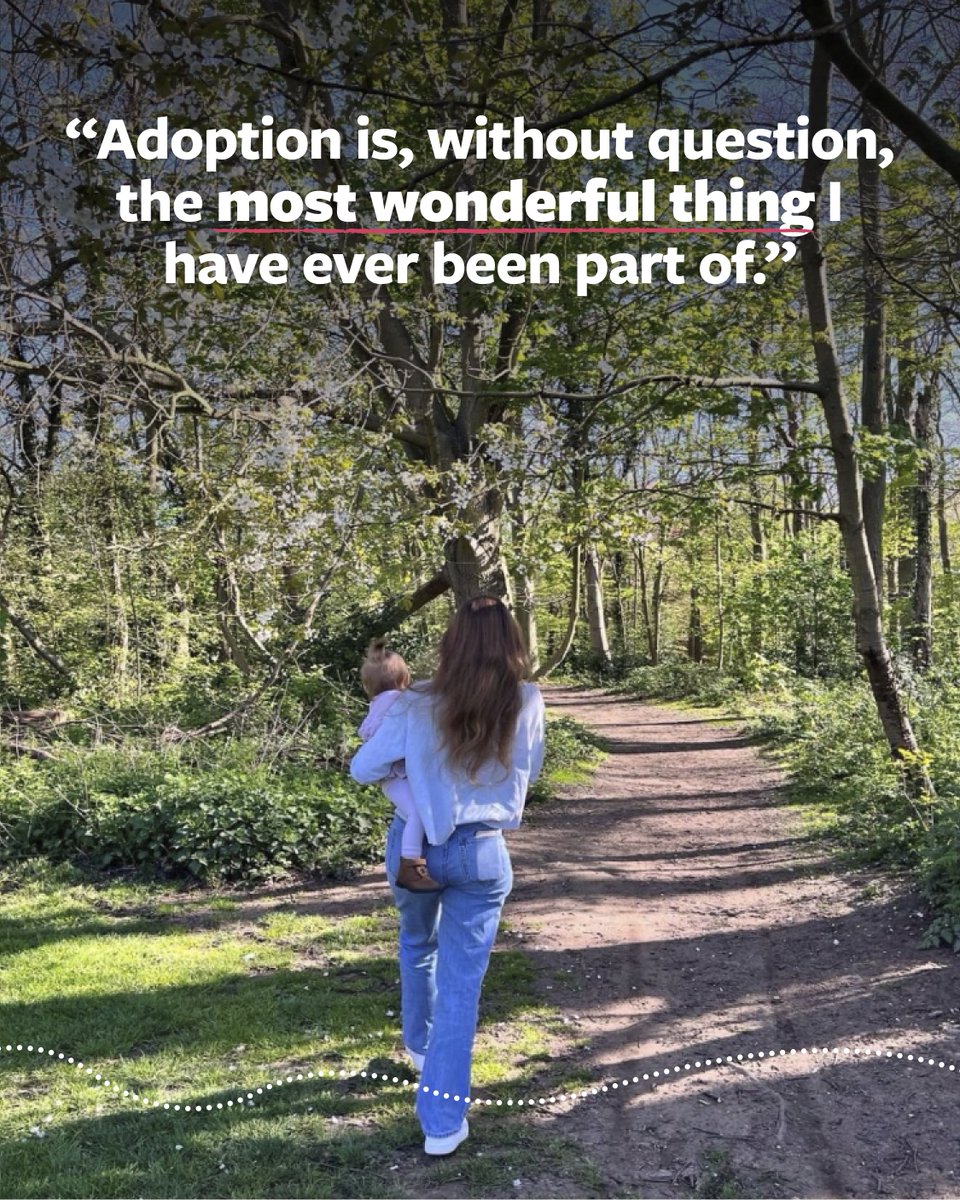 Youcanadopt's tweet image. Meet Louise and Mitchell 👋
Louise & Mitchell adopted their daughter in 2024.
💬 "Adoption made us a family, and that’s the greatest gift of all.”
Begin your journey today: youcanadopt.co.uk/you-can-adopt/
#YouCanAdopt
