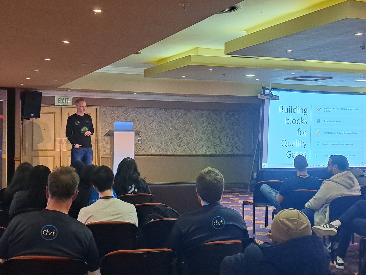 Craig Risi shows us the building blocks to effective quality gates. #DevConf2025