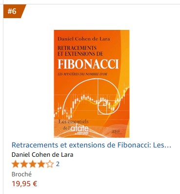AfateNews's tweet photo. Le dernier livre de Daniel Cohen de Lara: "Retracements et extensions de Fibonacci" dans le haut du hit parade des ventes de sa catégorie chez Amazon.
Dans la collection d'apprentissage de l'analyse technique "Les essentiels de l'Afate"
#afate #fibonacci #retracementsdefibonacci https://t.co/3XTjtvcPRC