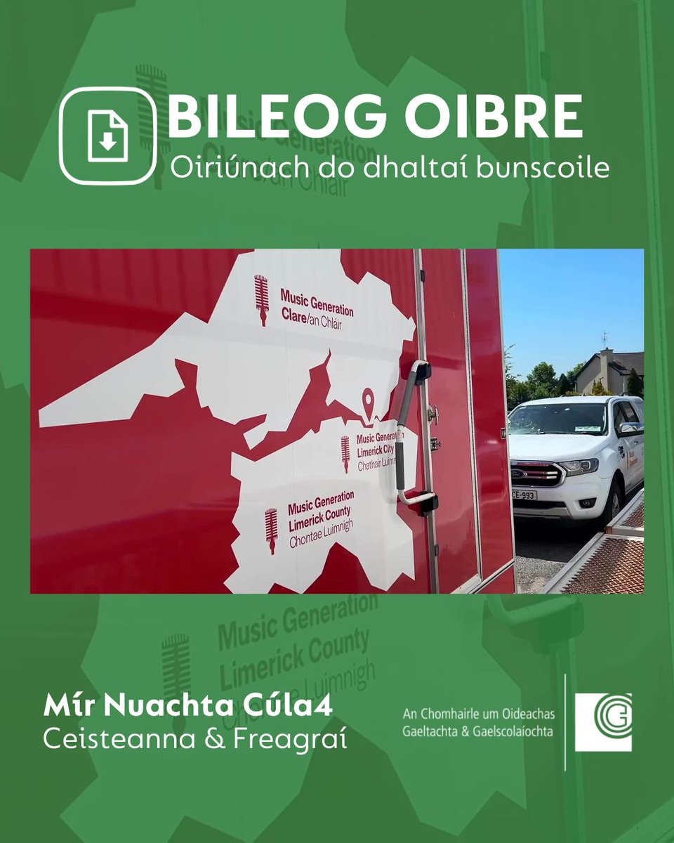 FoghlaimTG4's tweet photo. Idir mhíreanna bunscoile agus mhíreanna meánscoile na seachtaine beo ar an suíomh anois ó @nuacht.tg4 agus nuacht @cula4_tg4 📝
#teacher #múinteorí #teachingresources #irishlanguage #learningirish https://t.co/8mNjPIBXB5
