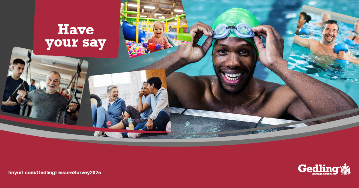 The council has launched 2 consultations today and people are invited to give their views to help shape the future for the borough's leisure facilities and also on the vision to improve Arnold town centre.  Read the full story  orlo.uk/EvPiS