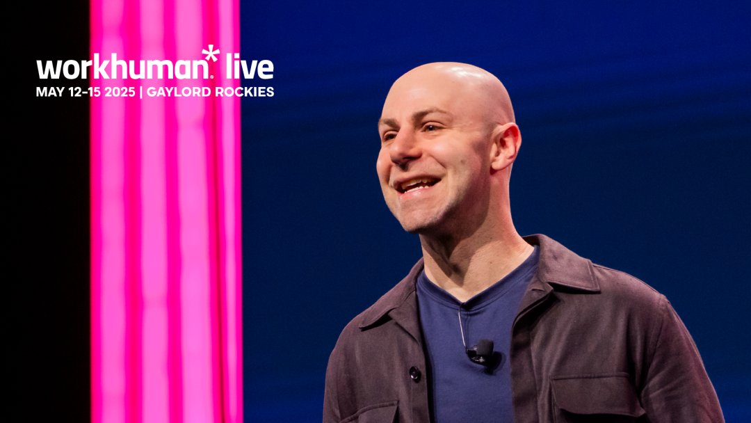 Workhuman (@workhuman) on Twitter photo "Treating people with respect does not make them weak, it makes them stronger." ๐ช
At #WHLive2025, <a href="/AdamMGrant/">Adam Grant</a> challenged attendees to look beyond talent and focus on character skills and systems that actually help people grow. "Treating people with respect does not make them weak, it makes them stronger." ๐ช
At #WHLive2025, <a href="/AdamMGrant/">Adam Grant</a> challenged attendees to look beyond talent and focus on character skills and systems that actually help people grow.