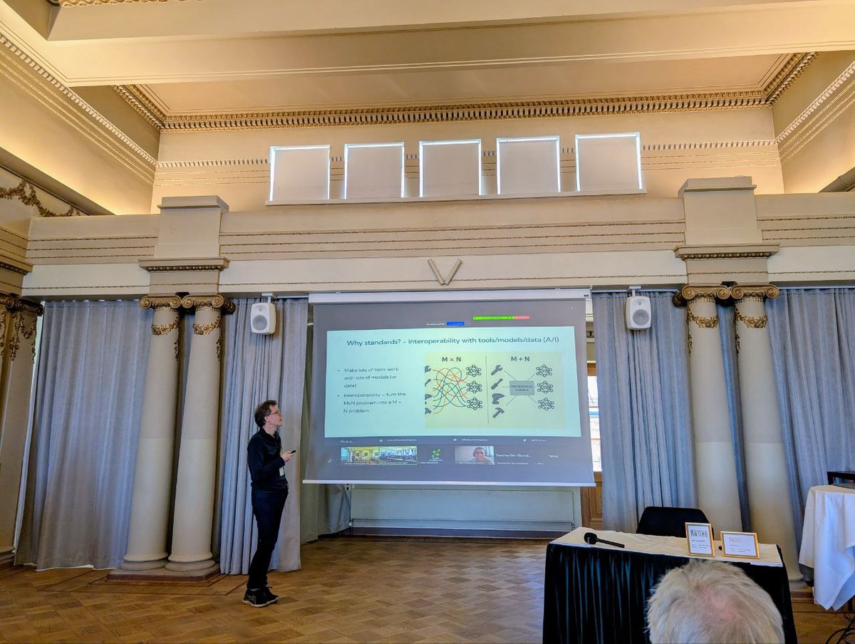 🧩 The dream: FAIR models and data. Only standards can solve the MxN problem, and this session is exactly about that. And we wrap up today’s workshops with a group reflection:
Why are FAIR resources essential for scientific progress?