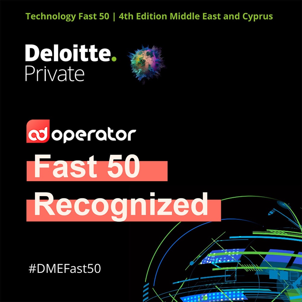 AdoperatorDSP's tweet photo. AdOperator has been shortlisted for the Deloitte Technology Fast 50 again!

Two years ago, we already made the list. This year, we’re back — recognized as one of the fastest-growing tech companies in the region.

#DeloitteFast50 #TechFast50 #FastestGrowing #TechAwards https://t.co/cN8TW47Bx8
