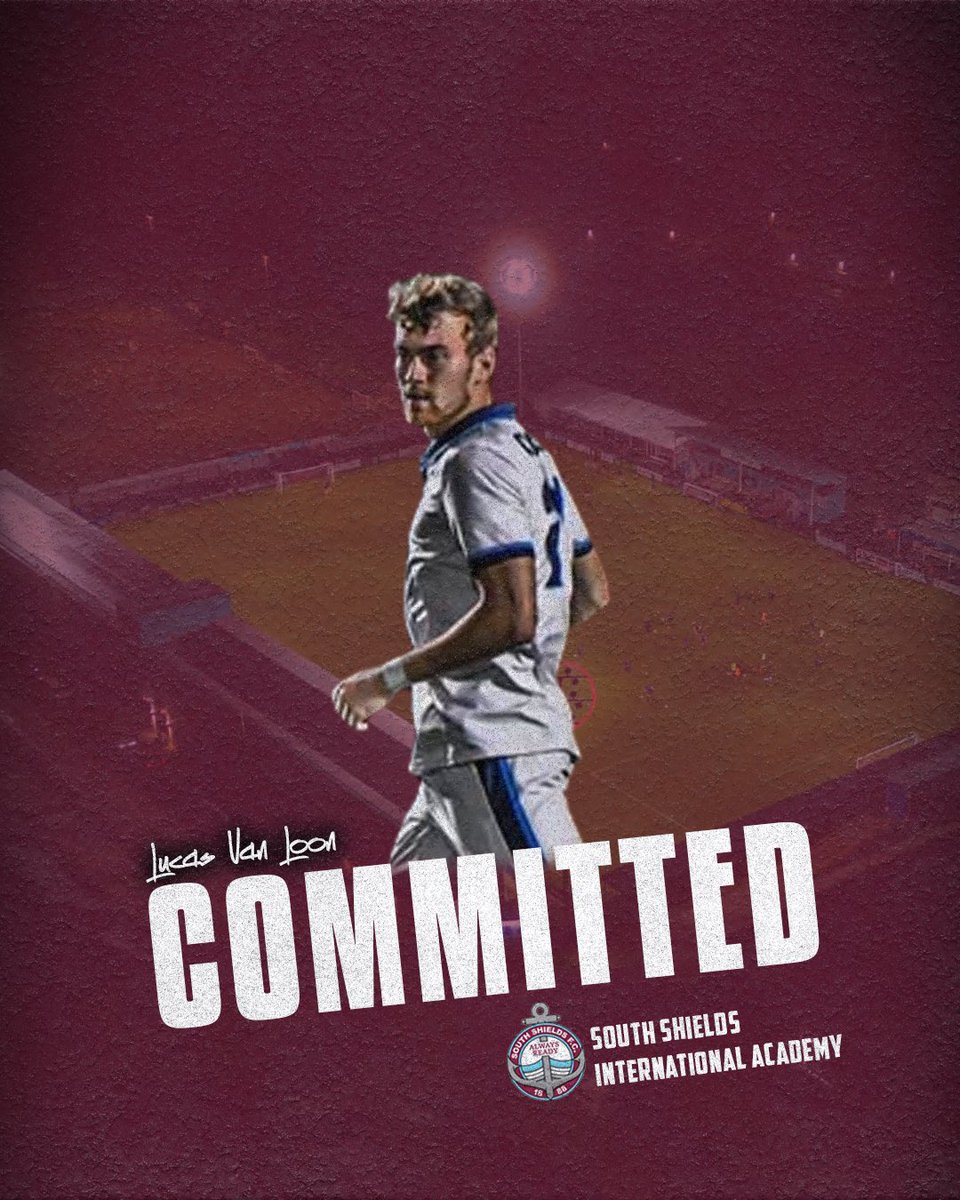 We are delighted to announce Lucas Van Loon from Soest, Netherlands! Has committed to South Shields International Academy!

We can’t wait to welcome you, Lucas!

#SSFC | #AlwaysReady