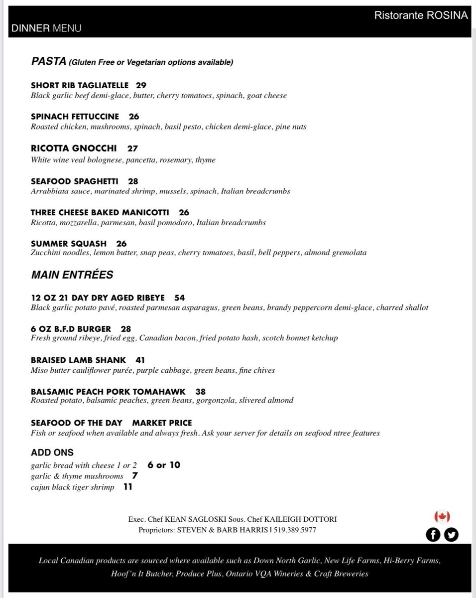 It’s Tuesday, that means Duck Wing Night!
$12 per pound, choice of sauce or dry rub
$11 add Caesar or garden salad
$6 add fresh cut fries + seasonal gravy

Dine/In or Take/Out
P.  519.389.5977