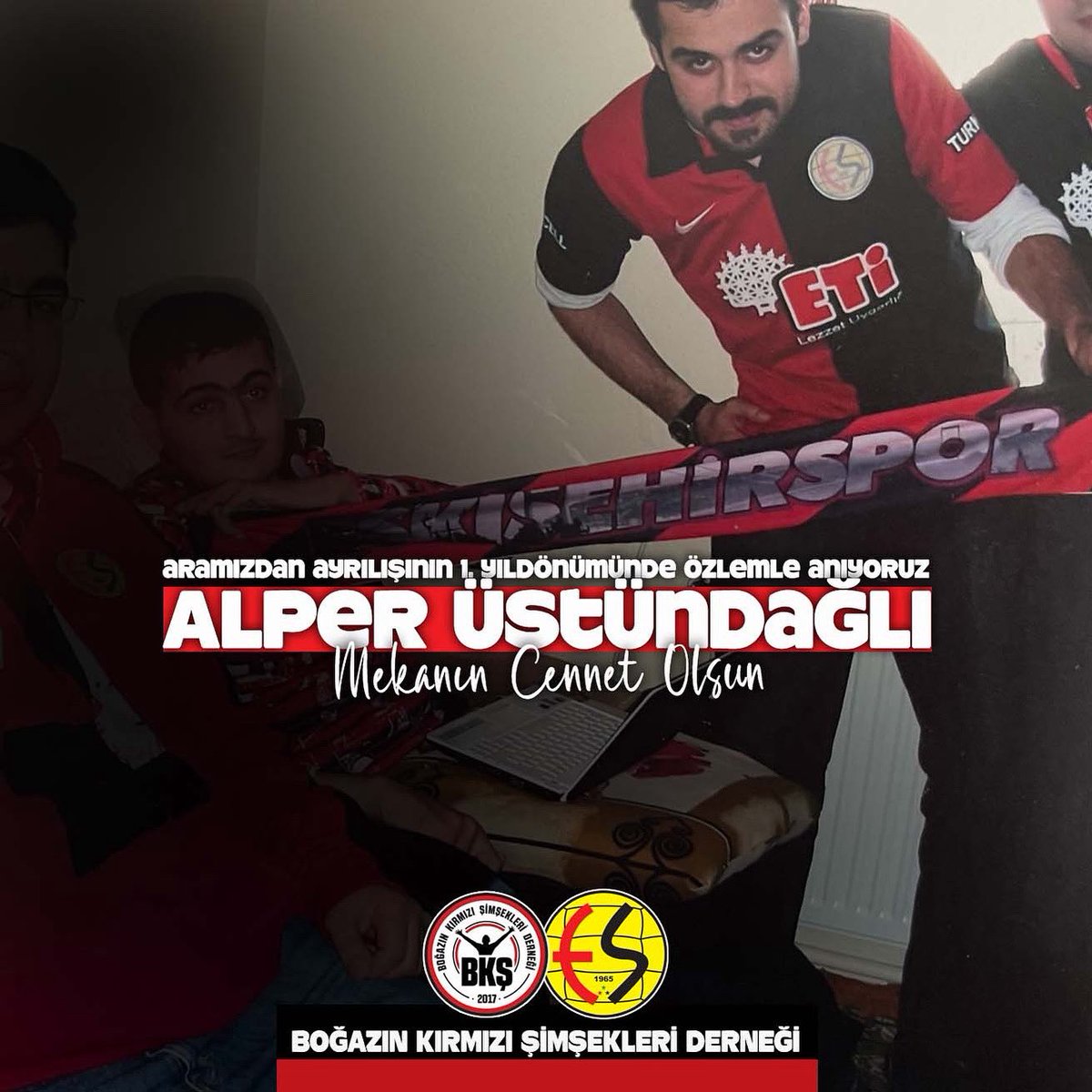 Boğazın Kırmızı Şimşekleri ailesinin değerli mensuplarından, sevgili Alper Üstündağlı kardeşimizi aramızdan ayrılışının 1. yıldönümünde özlem ve rahmetle anıyoruz.
Mekanı cennet olsun...
#AlperÜstündağlı