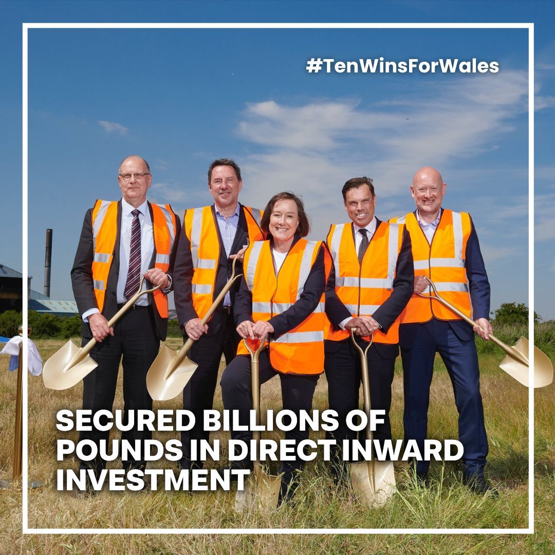 Jo Stevens (@jostevenslabour) on Twitter photo This <a href="/UKLabour/">The Labour Party</a> Government has secured billions of direct inward investment by Eren Holdings, Copenhagen Infrastructure Partners, <a href="/VishayIndust/">Vishay</a>, <a href="/KelloggsUKI/">Kellogg's UK & IRE</a> and <a href="/KnaufUK/">Knauf Insulation UK & Ireland</a> creating thousands of secure, well-paid jobs. #TenWinsForWales This <a href="/UKLabour/">The Labour Party</a> Government has secured billions of direct inward investment by Eren Holdings, Copenhagen Infrastructure Partners, <a href="/VishayIndust/">Vishay</a>, <a href="/KelloggsUKI/">Kellogg's UK & IRE</a> and <a href="/KnaufUK/">Knauf Insulation UK & Ireland</a> creating thousands of secure, well-paid jobs. #TenWinsForWales