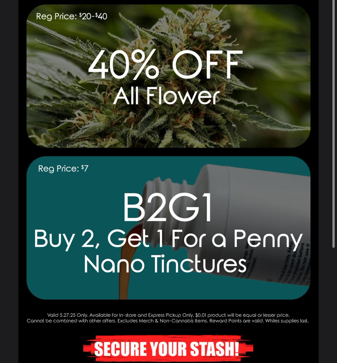 Tokin Tuesday, valid 5/27.25 only.