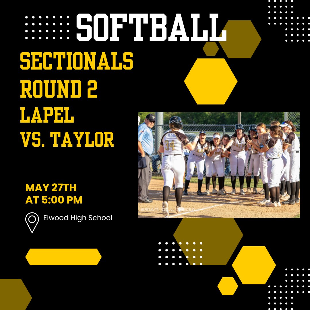 Sectionals round #2 tonight! Let's do this!