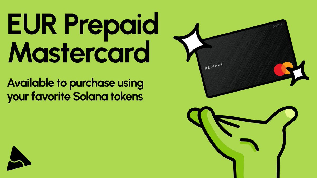 You've been asking, so here it is! 👀

EURO Prepaid Mastercards are now available! 💳

Visit the "Shop" tab to get started! 🛒