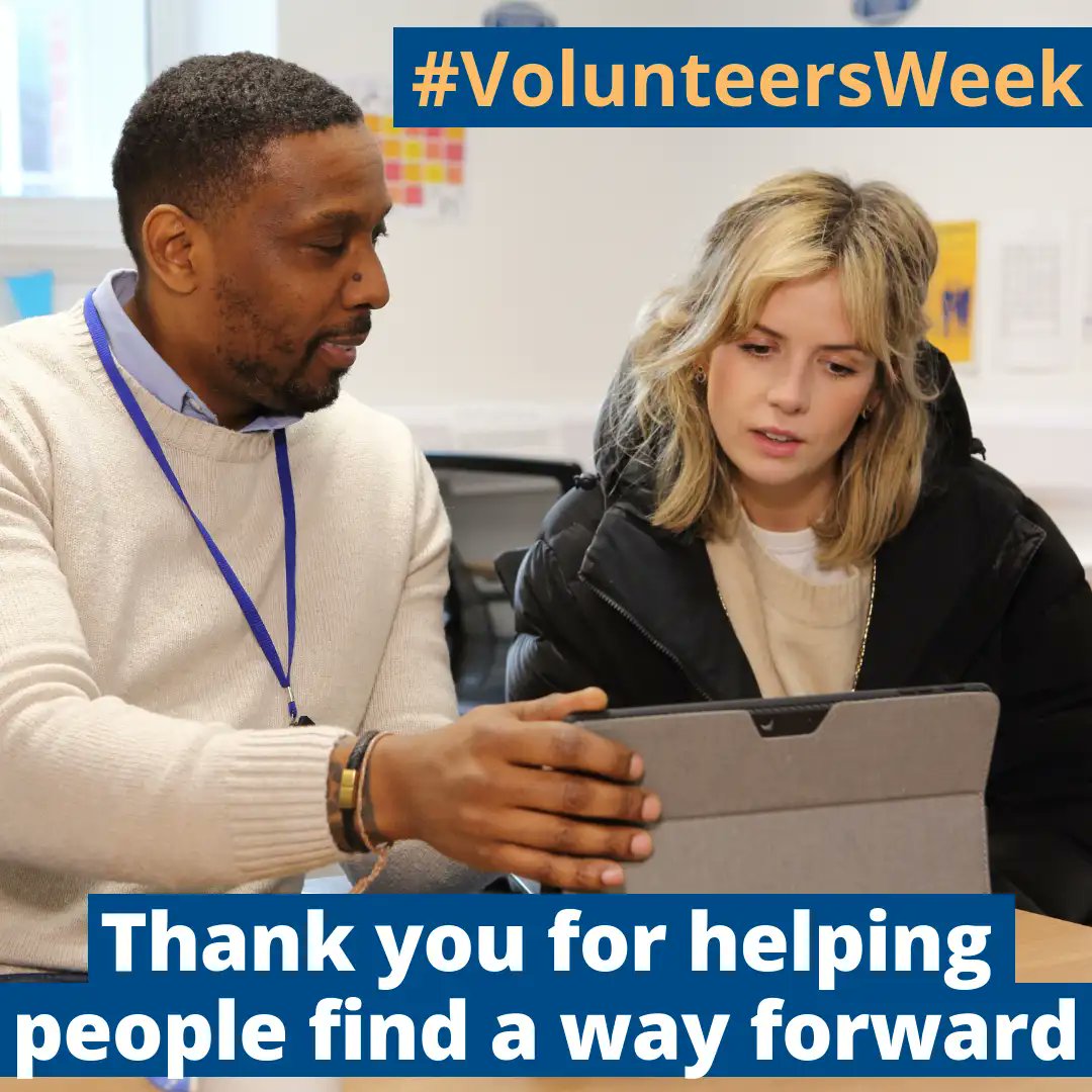 Happy #VolunteersWeek 🌟

We’re celebrating our wonderful volunteers who support local Citizens Advice across England and Wales.

Thank you for making such a big difference to our services and people’s lives!
