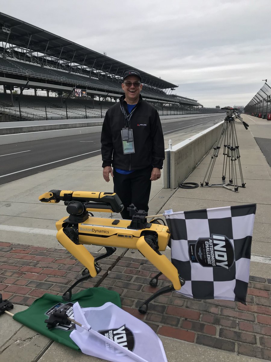<a href="/cypou/">Cypou</a> <a href="/RossComputerGuy/">Tristan Ross</a> <a href="/bexcran/">Bex Cran</a> <a href="/BostonDynamics/">Boston Dynamics</a> Spot flagman is my fault