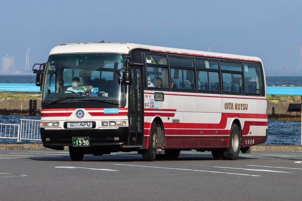 大分交通BF　　大分22か19-90
U-MS815S(95年式)
三菱ふそうエアロバス