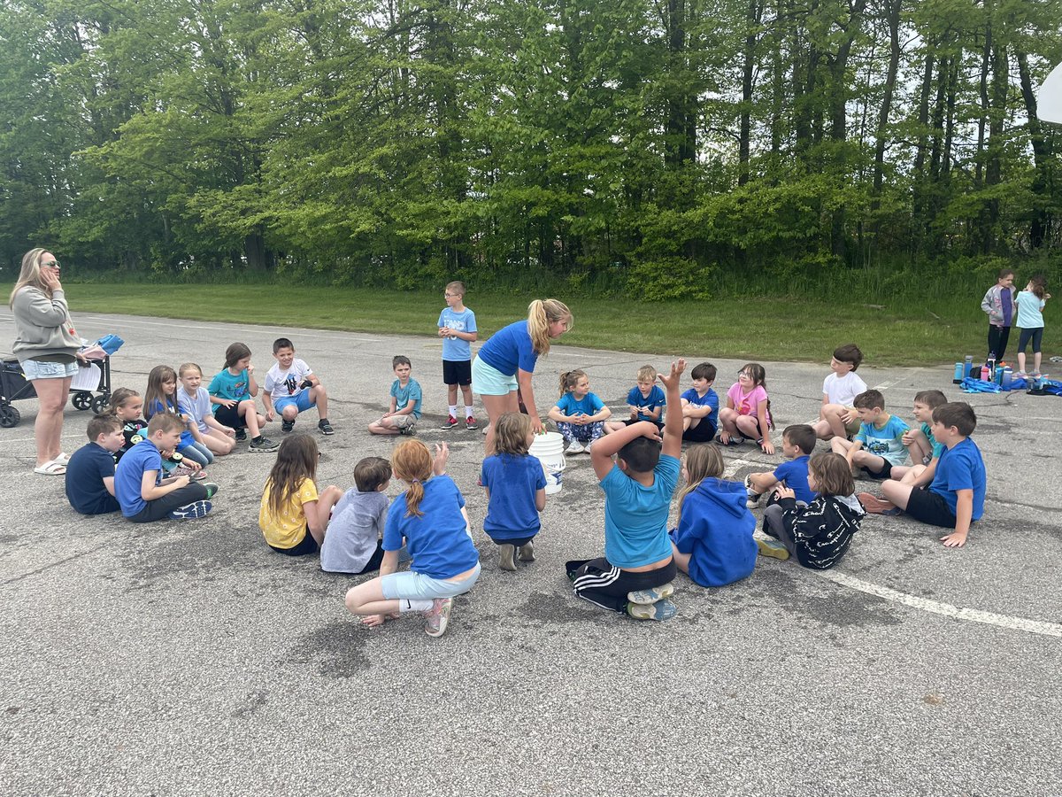 Field Day is underway!!! Our students are having THE BEST time! 💙💙💙