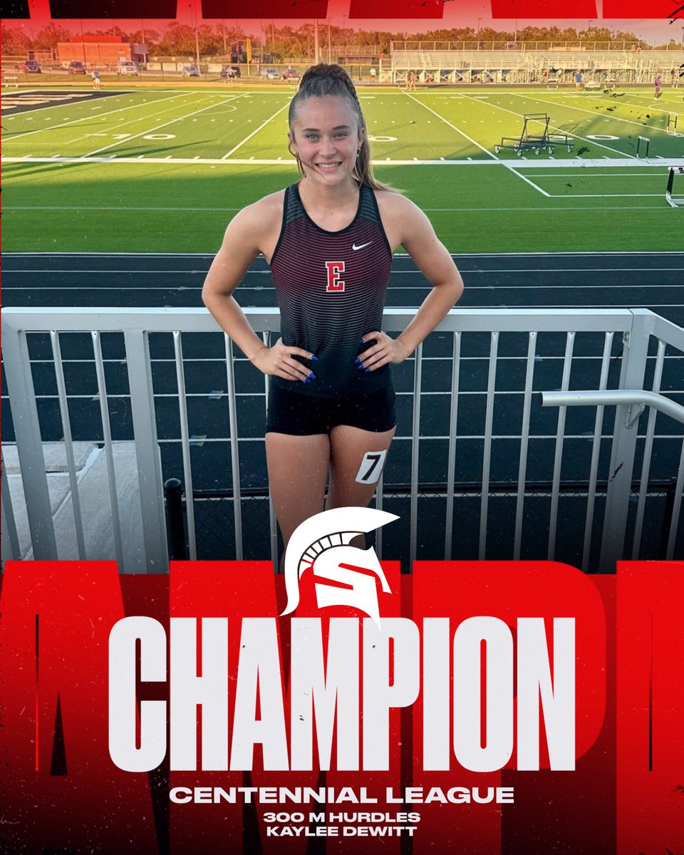 A little late, but worth the shoutout—congrats to Kaylee Dewitt on bringing home the league title in the 300m hurdles last week! 🥇💪 Way to represent, Kaylee! #SpartanPride #LeagueChamp <a href="/SPARTANSTRACK/">Randy Wells</a>