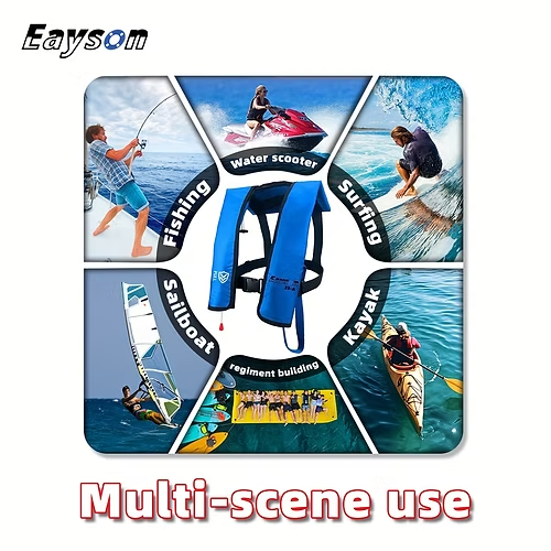 besthealthwell's tweet photo. The Eyson Inflatable Life Jacket auto-inflates. Safety and comfort, all in one sleek vest!

Get it now at:
 https://t.co/yBY5r8SkPz

#LifeJacket #BoatingGear #WaterSafety #LakeDay #WaterSportGear #InflatableVest #AutomaticInflation #BoatingEssentials #BestoftheBestHealthWellness https://t.co/YRXb4czRth