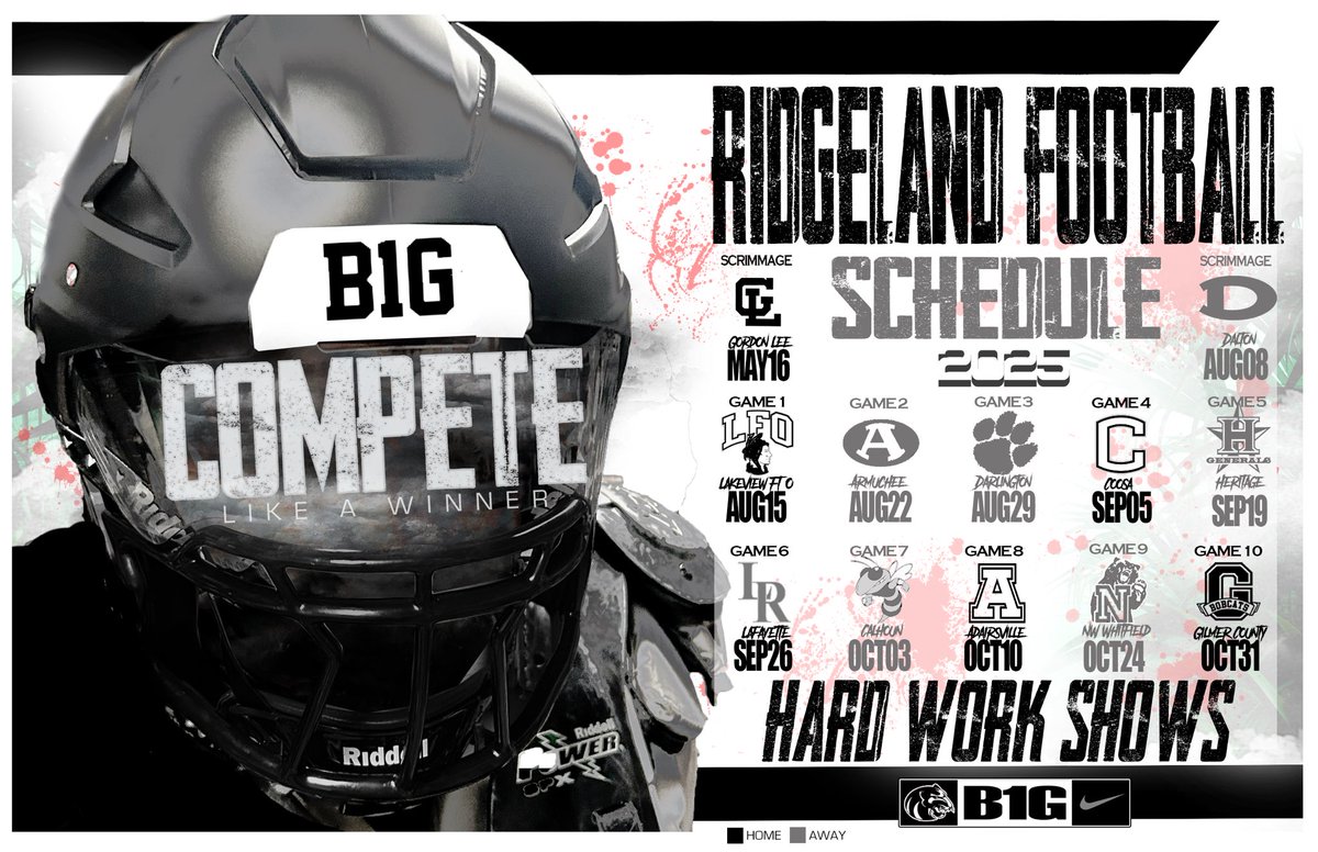 Ridgeland Panthers Football (@ridgelandhsftbl) on Twitter photo Might be the first day of summer, but the season is coming. <a href="/NwGaFootball/">NwGa Football</a> <a href="/RecruitGeorgia/">Recruit Georgia</a> Might be the first day of summer, but the season is coming. <a href="/NwGaFootball/">NwGa Football</a> <a href="/RecruitGeorgia/">Recruit Georgia</a>