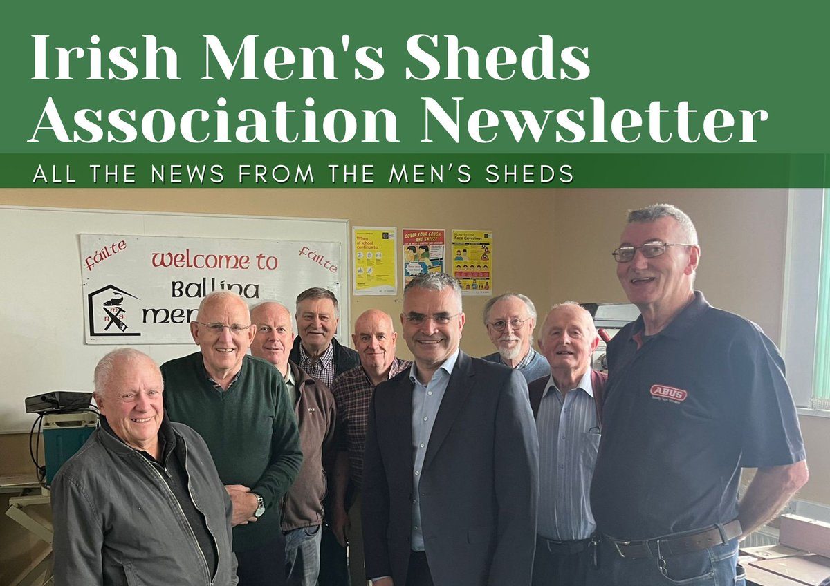 The Men's Shed Newsletter is out now - Check it out &gt;&gt;
mailchi.mp/976bbec58bc6/i…